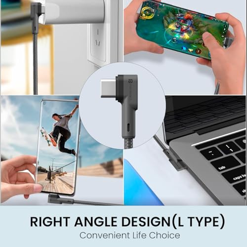 Portronics Konnect L POR-1403 Fast Charging 3A Type-C Cable 1.2 Meter with Charge & Sync Function for All Type-C Devices (White)