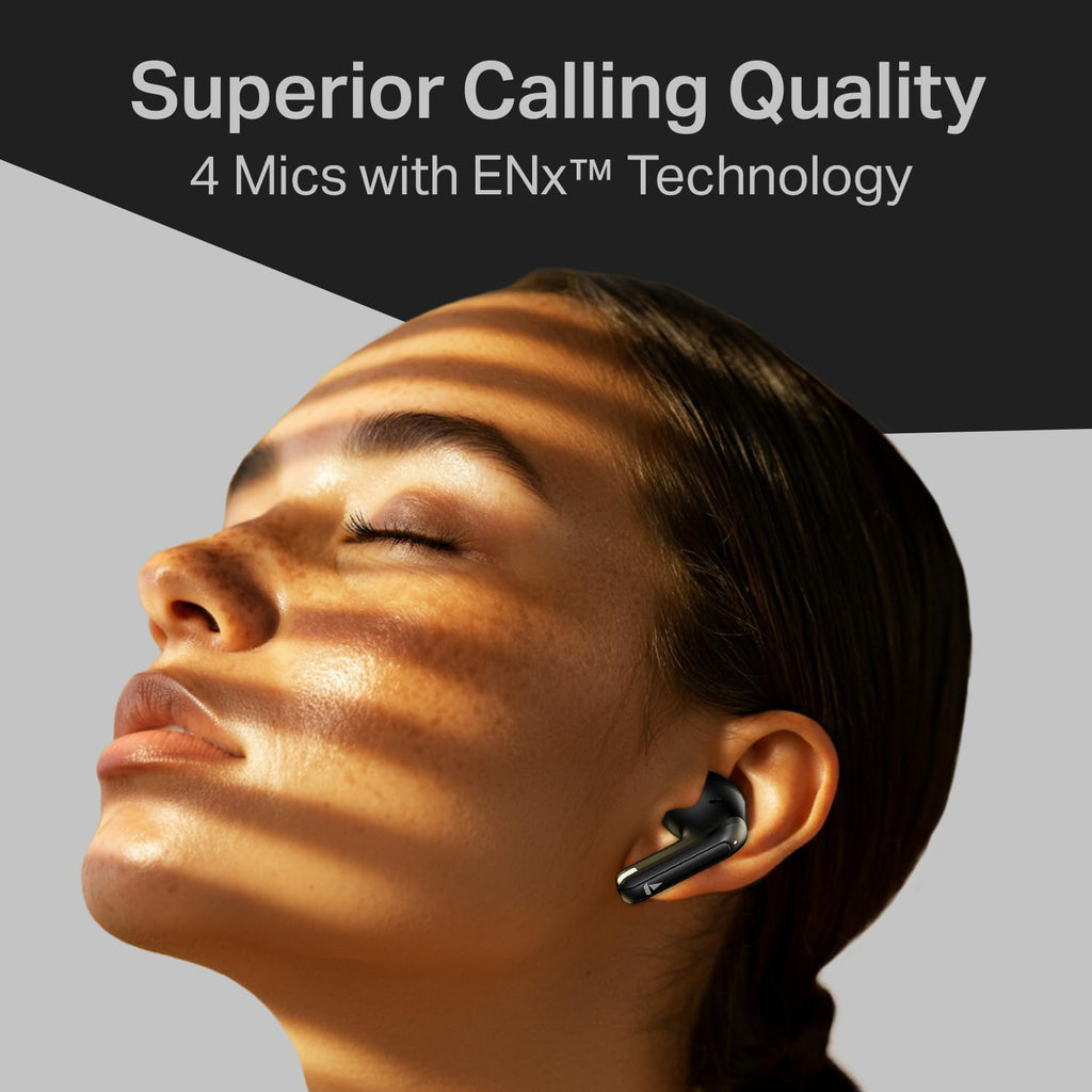 boAt 2025 Launch Airdopes 219, 4Mics ENx, 40H Battery, Best in Segment for Calling, Stream Ad Free Music via App Support, Bluetooth Earbuds, TWS Ear Buds Wireless Earphones with mic (Forest Sage)