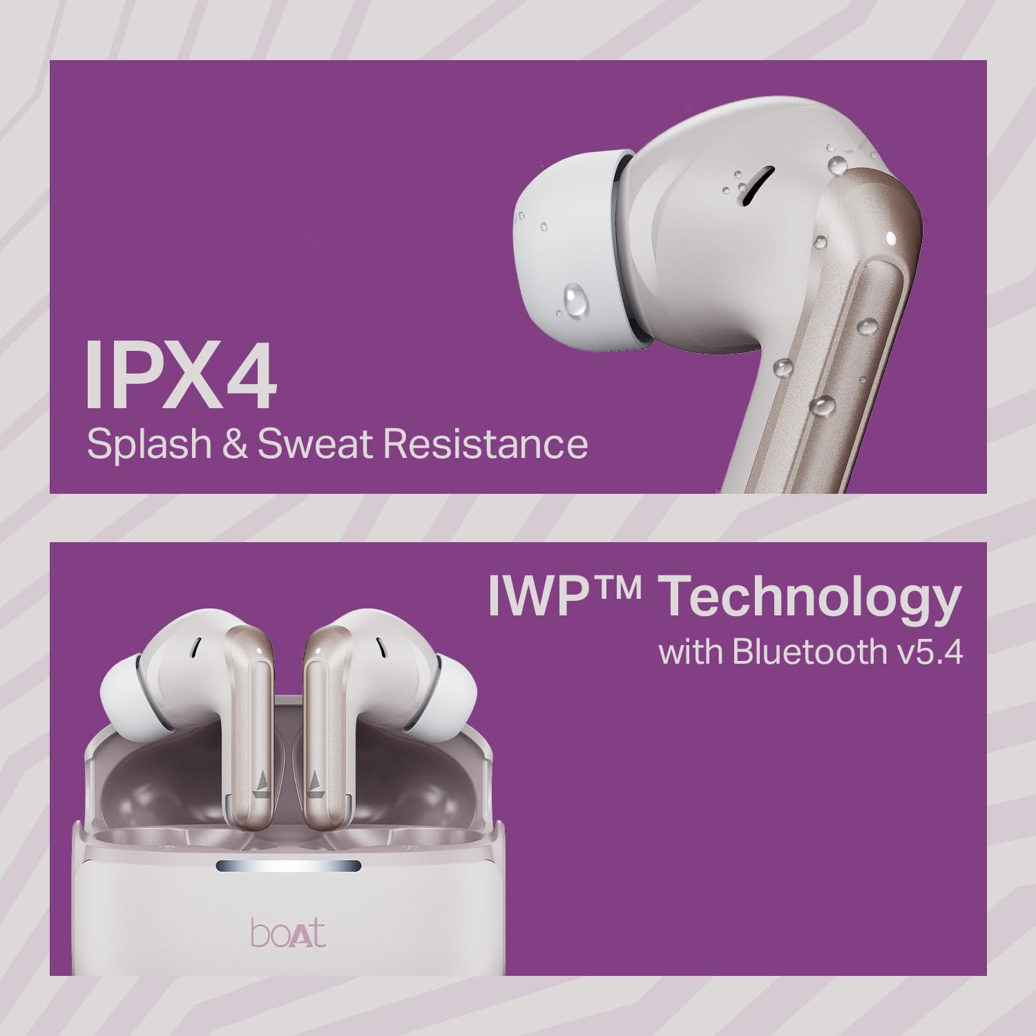 boAt 2025 Launch Airdopes 219, 4Mics ENx, 40H Battery, Best in Segment for Calling, Stream Ad Free Music via App Support, Bluetooth Earbuds, TWS Ear Buds Wireless Earphones with mic (Forest Sage)