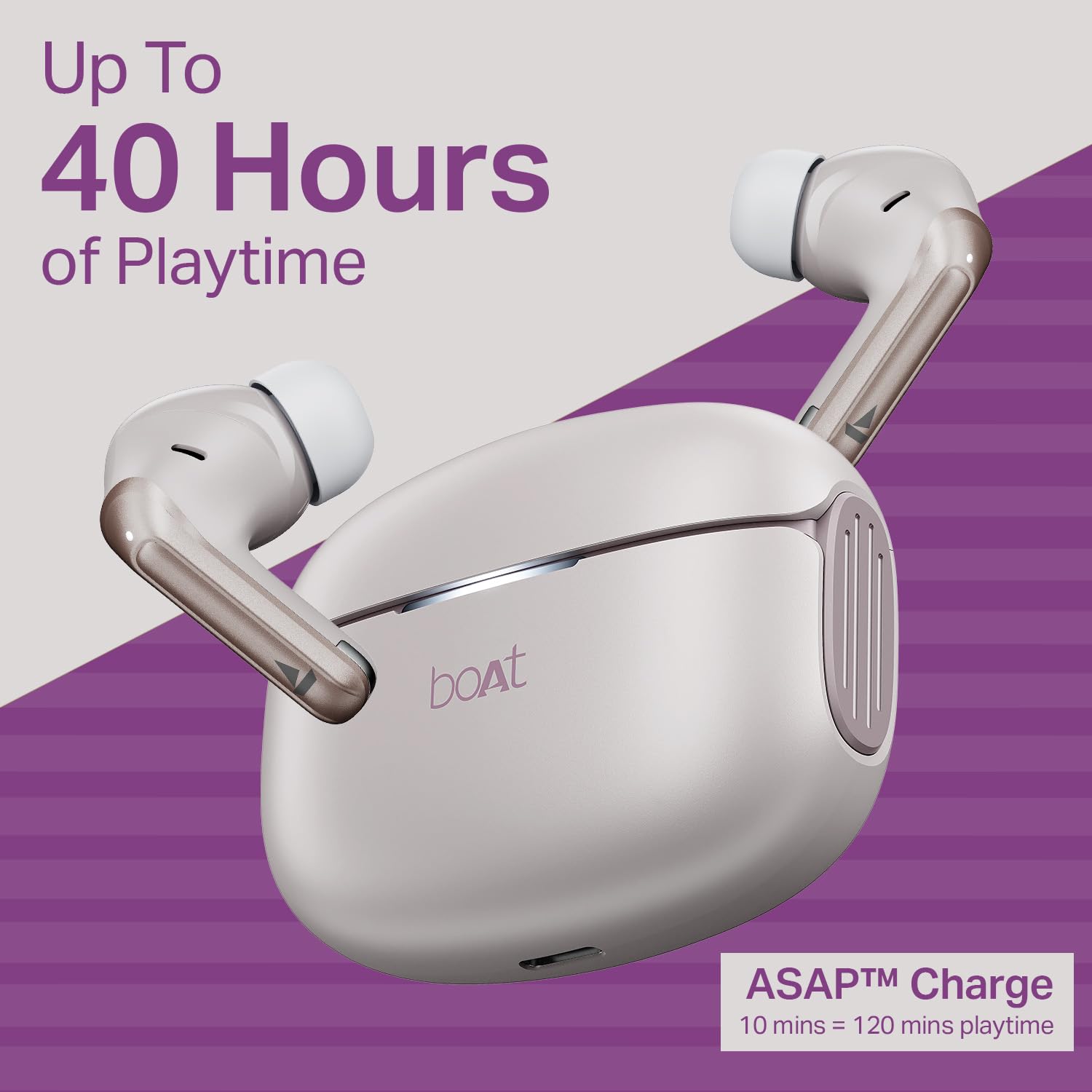 boAt 2025 Launch Airdopes 219, 4Mics ENx, 40H Battery, Best in Segment for Calling, Stream Ad Free Music via App Support, Bluetooth Earbuds, TWS Ear Buds Wireless Earphones with mic (Forest Sage)