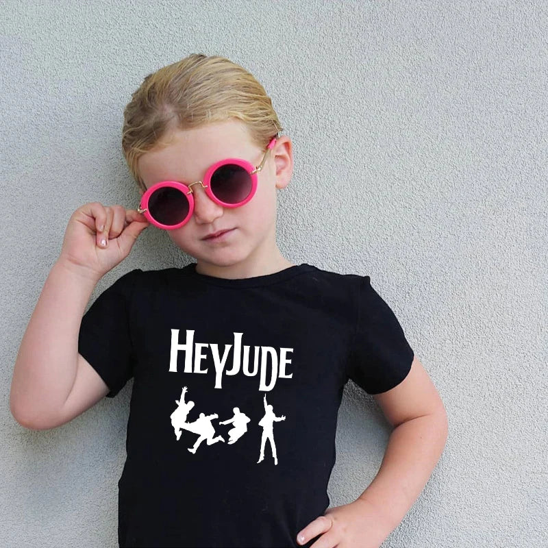 2024 Summer Children's T-Shirt Fashion 100% Cotton Boy T Shirt Girl Cartoon Skull Print Girl T-Shirt Top Boy Clothes 2-10Y